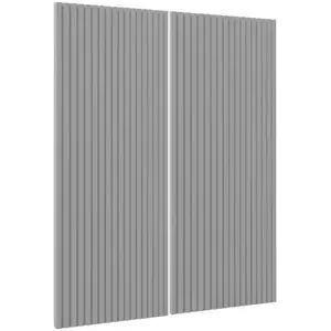 Előlap szekrény Luxeo F14-G80(100) ryfla grey kép