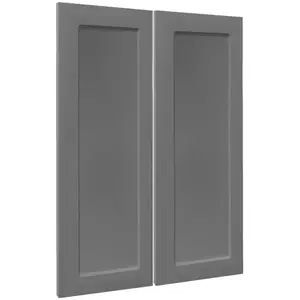 Előlap szekrény Luxeo F15-G80(100) keret dark grey kép