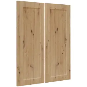 Előlap szekrény Luxeo F15-G80(100) keret tölgy kép