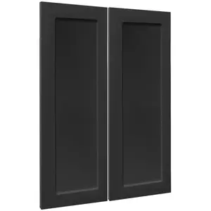 Előlap szekrény Luxeo F15-G80(100) keret black kép