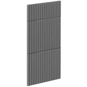 Előlap szekrény Luxeo F14-D40S3-AX ryfla dark grey kép