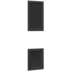 Előlap szekrény Luxeo F15-D60PWN keret black kép