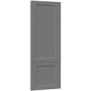 Előlap szekrény Luxeo F15-D60ZLN_D60RWN keret dark grey kép