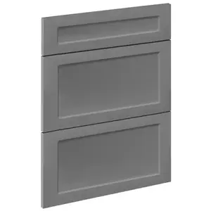 Előlap szekrény Luxeo F15-D60S3-AX keret dark grey kép