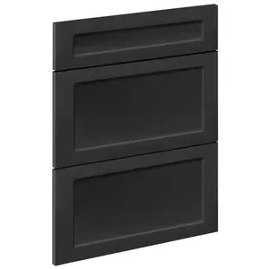 Előlap szekrény Luxeo F15-D60S3-AX keret black kép