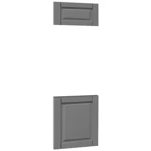 Előlap szekrény Luxeo F13-D60PM hampton dark grey kép