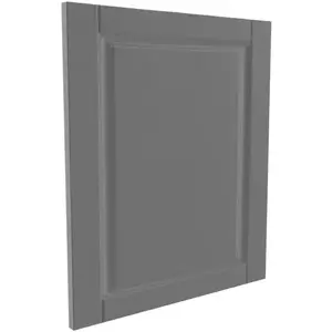Előlap szekrény Luxeo F13-D60FZW hampton dark grey kép