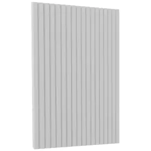 Előlap szekrény Luxeo F14-D60FZW ryfla white kép