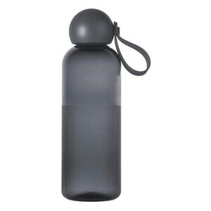 Sötétszürke újrahasznosított műanyag utazó ivópalack 650 ml Ture – Sagaform kép