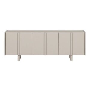 Világosszürke borovi fenyő TV-állvány 152x53x46 cm Basu – WOOOD kép