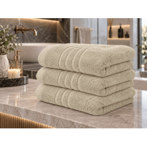 Comfort krém fürdőlepedő 70 x 140 cm, 100% pamut kép
