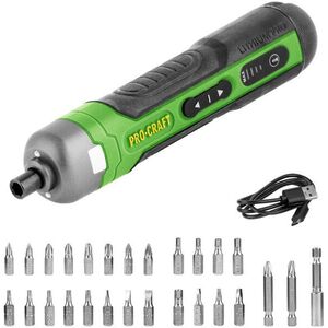 Procraft KS510 akkus csavarbehajtó, 3, 6V (1 × 1, 5Ah) kép