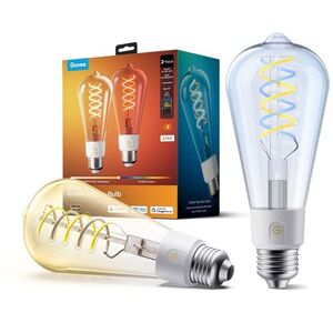 Govee ST64 okos izzó, RGBWW, 5-40 W, 500 lm, E27, Long Life, Matter, 2 db kép